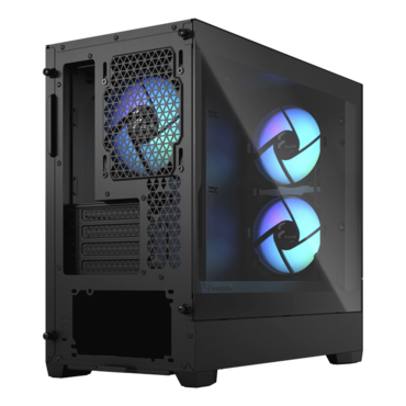 Pop Mini Air RGB, Tempered Glass, No PSU, microATX, Black, Mini Tower Case