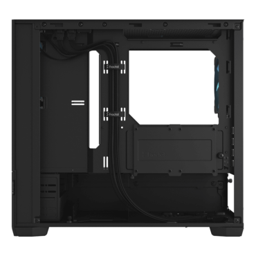 Pop Mini Air RGB, Tempered Glass, No PSU, microATX, Black, Mini Tower Case