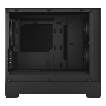 Pop Mini Silent, No PSU, microATX, Black, Mini Tower Case