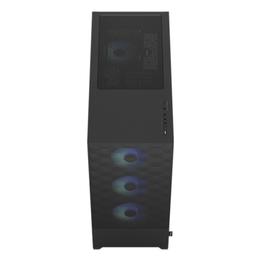 Pop XL Air RGB TG Clear, Tempered Glass, No PSU, E-ATX, Black, Full Tower Case
