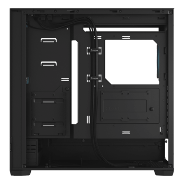 Pop XL Air RGB TG Clear, Tempered Glass, No PSU, E-ATX, Black, Full Tower Case