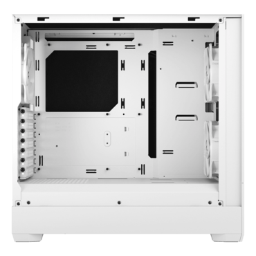 Pop Silent, Tempered Glass, No PSU, ATX, White, Mid Tower Case