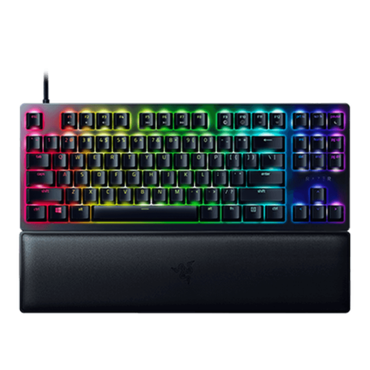 Huntsman V2 Tenkeyless, RGB, Razer Red Optical Gen2, Wired, Black, Mechanical Gaming Keyboard