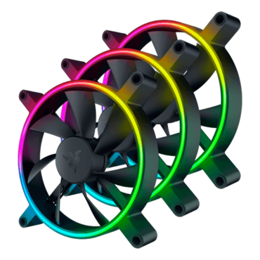 Kunai Chroma 3 x 140mm, RGB LEDs, 1600 RPM, 81 CFM, 30 dBA, Cooling Fan