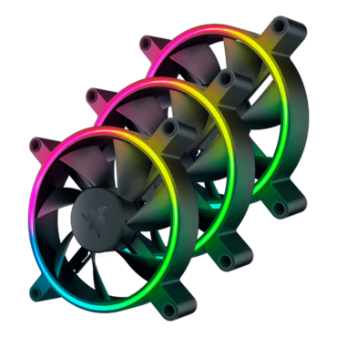 Kunai Chroma 3 x 120mm, RGB LEDs, 2200 RPM, 65.5 CFM, 35 dBA, Cooling Fans