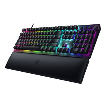 Huntsman V2, RGB, Razer Red Optical Gen2, Wired, Black, Mechanical Gaming Keyboard