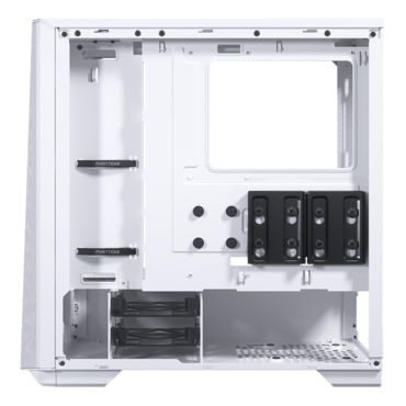 Eclipse G360A, Tempered Glass, No PSU, E-ATX, White, Mid Tower Case