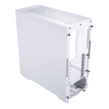Eclipse G360A, Tempered Glass, No PSU, E-ATX, White, Mid Tower Case