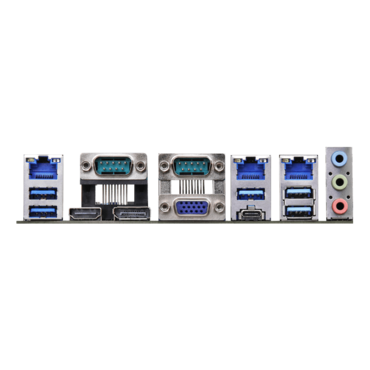 IMB-X1314, Intel® W680 Chipset, LGA 1700, 6x COM, 3x 2.5 GbLAN, microATX Motherboard