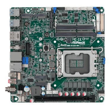 IMB-X1233-WV, Intel® W680 Chipset, LGA 1700, 4x COM, 2x 2.5 GbLAN, Mini-ITX Motherboard