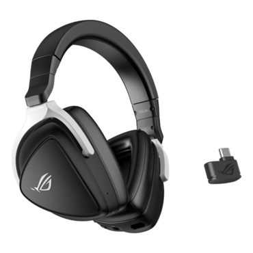 ROG Delta S Wireless, Virtual 7.1 Surround Sound, Bluetooth/Wireless, Black, Gaming Headset