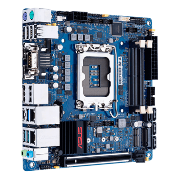 Q670EI-IM-A, Intel® Q670E Chipset, LGA 1700, 5x COM, 2x 2.5 GbLAN, mini-ITX Motherboard