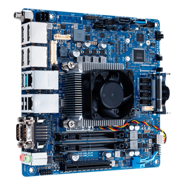 R1505I-IM-A, AMD Ryzen™ Embedded R1505G, 6x COM, 2x 1 GbLAN, Mini-ITX Motherboard
