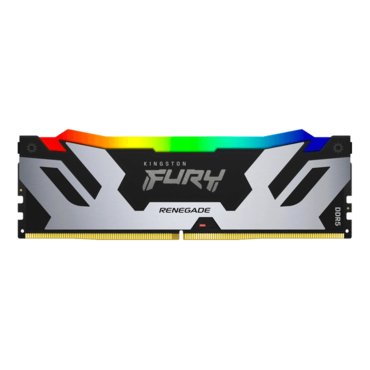 16GB FURY Renegade DDR5 6400MT/s, CL32, Black/Silver, RGB LED, DIMM Memory
