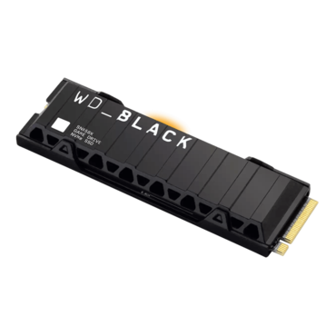 1TB Black SN850X, w/ Heatsink, 7300 / 6300 MB/s, 3D NAND, PCIe NVMe 4.0 x4, M.2 2280 SSD