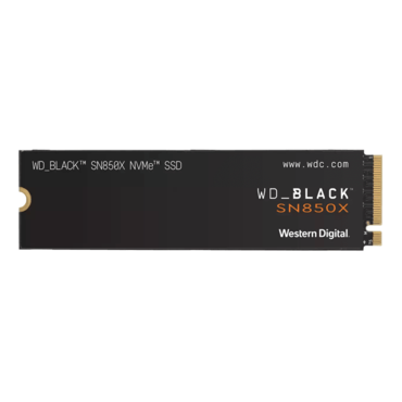 1TB Black SN850X, 7300 / 6300 MB/s, 3D NAND, PCIe NVMe 4.0 x4, M.2 2280 SSD