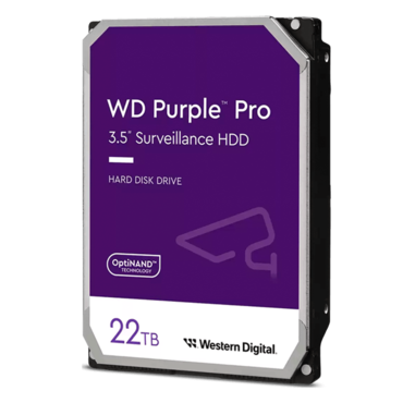 22TB Purple Pro WD221PURP, 7200 RPM, SATA 6Gb/s, 512MB cache, 3.5&quot; HDD