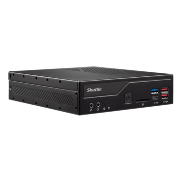 DH670, LGA 1700, 2x DDR4 SO-DIMM, M.2, 2.5&quot; HDD/SSD, 2x COM, 2x HDMI, 2x DP, Slim Embedded PC Barebone