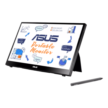 ZenScreen Ink MB14AHD, Touch, 14&quot; IPS, 1920 x 1080 (FHD), 5 ms, 60Hz, Portable Monitor