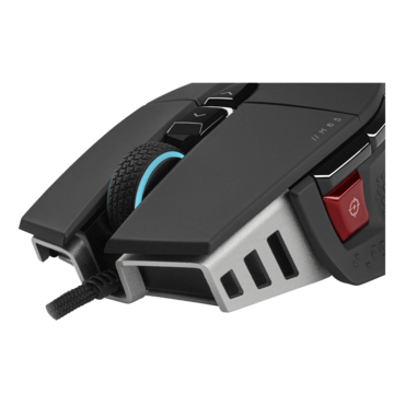 M65 RGB ELITE Tunable FPS, 2 RGB Zones, 26000-dpi, Wired, Black, Optical Gaming Mouse