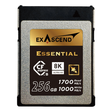 256GB CFE4, 1800 / 1700 MB/s, 3D TLC, PCIe NVMe 3.0 x2, CFexpress Type B Memory Card