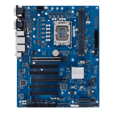 H610A-IM-A, Intel® H610 Chipset, LGA 1700, VGA/HDMI/DP, ATX Industrial Motherboard
