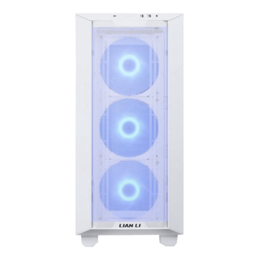 LANCOOL III RGB, Tempered Glass, No PSU, E-ATX, White, Mid Tower Case