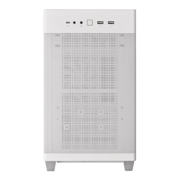 Prime AP201, Mesh Panel, No PSU, microATX, White, Mini Tower Case