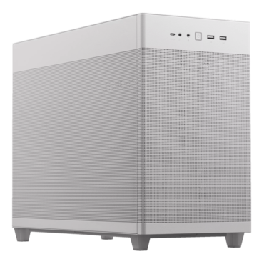 Prime AP201, Mesh Panel, No PSU, microATX, White, Mini Tower Case
