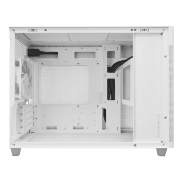 Prime AP201, Mesh Panel, No PSU, microATX, White, Mini Tower Case