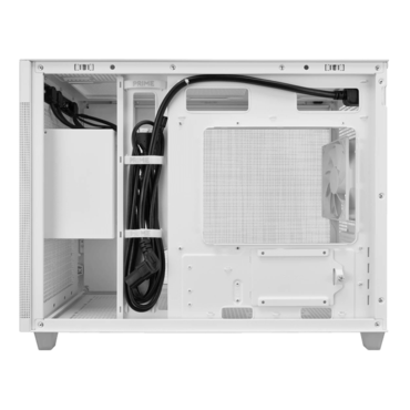 Prime AP201, Mesh Panel, No PSU, microATX, White, Mini Tower Case