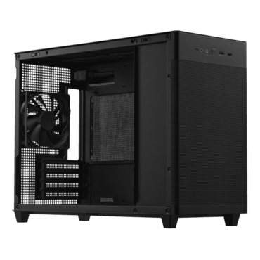 Prime AP201, Mesh Panel, No PSU, microATX, Black, Mini Tower Case