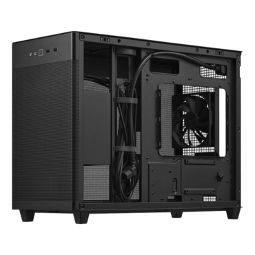 Prime AP201, Mesh Panel, No PSU, microATX, Black, Mini Tower Case