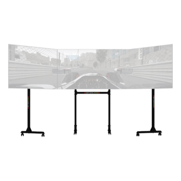 Free Standing Triple Monitor Stand