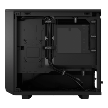 Meshify 2 Mini, Tempered Glass, No PSU, microATX, Black, Mini Tower Case