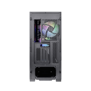 Divider 370 TG ARGB, Tempered Glass, No PSU, E-ATX, Black, Mid Tower Case