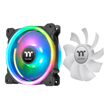 SWAFAN 14 RGB 3 x 140mm, w/ Controller, RGB LEDs, 2000 RPM, 77.6 CFM, 40.5 dBA, Cooling Fans