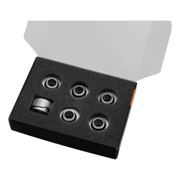 EK-Quantum Torque 6-Pack HDC 16 - Satin Titanium