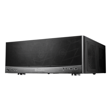 Grandia GD11, No PSU, ATX, Black, HTPC Case