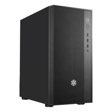 FARA R1 V2, No PSU, ATX, Black, Mid Tower Case