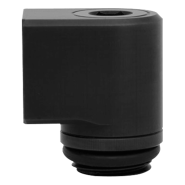 EK-Quantum Torque Micro Rotary 90° - Black