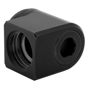EK-Quantum Torque Micro Rotary 90° - Black