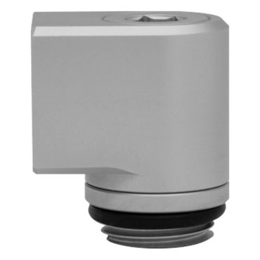 EK-Quantum Torque Micro Rotary 90° - Satin Titanium
