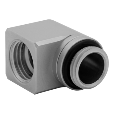 EK-Quantum Torque Micro Rotary 90° - Satin Titanium