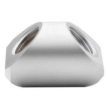 EK-Quantum Torque Static FF 90° - Satin Titanium