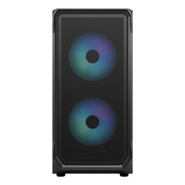 Focus 2 RGB, Tempered Glass, No PSU, ATX, Black, Mid Tower Case