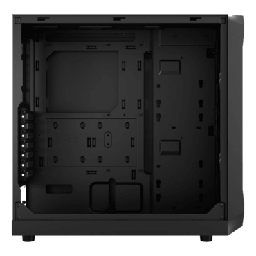 Focus 2, No PSU, ATX, Black, Mid Tower Case