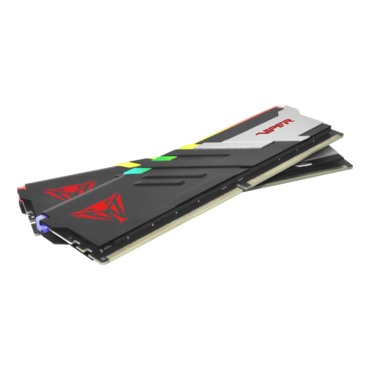 32GB (2 x 16GB) Viper Venom RGB DDR5 5600MT/s, CL36, Black/Silver, RGB LED, DIMM Memory