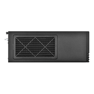 Milo ML11B, No PSU, microATX, Black, Slim Case