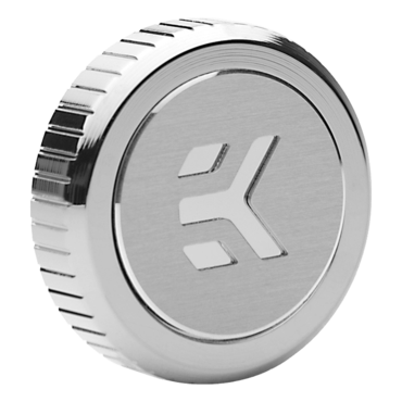 EK-Quantum Torque Plug w/Badge - Nickel